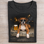Boxer Beer & Cigar T-Shirt