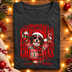Bernese Mountain Dog Christmas Shirt – Merry Christmas Bernese Mountain Dog Lover Holiday Graphic Tee