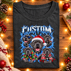 Personalized Cane Corso Christmas Shirt – Custom Dog Name Holiday Graphic Tee