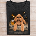 Poodle Beer & Cigar T-Shirt