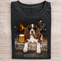 English Springer Spaniel Beer & Cigar T-Shirt