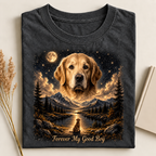 Golden Retriever Memorial “Forever My Good Boy” T-Shirt