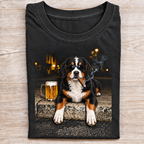 Bernese Mountain Beer & Cigar T-Shirt