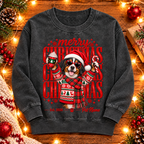Bernese Mountain Dog Christmas Shirt – Merry Christmas Bernese Mountain Dog Lover Holiday Graphic Tee
