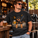 Rottweiler Beer & Cigar T-Shirt