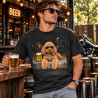 Poodle Beer & Cigar T-Shirt