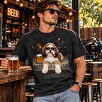 Shih Tzu Beer & Cigar T-Shirt