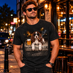 English Springer Spaniel Beer & Cigar T-Shirt