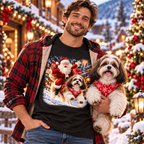 Shih Tzu Santa Christmas Shirt – Holiday Dog Lover Tee