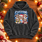 Personalized Bernese Mountain Dog Christmas Shirt – Custom Dog Name Holiday Graphic Tee