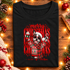 Boston Terrier Christmas Shirt – Merry Christmas Boston Terrier Lover Holiday Graphic Tee