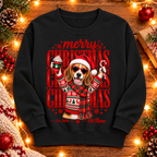 Beagle Christmas Shirt – Merry Christmas Beagle Lover Holiday Graphic Tee