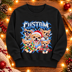 Personalized Chihuahua Christmas Shirt – Custom Dog Name Holiday Graphic Tee