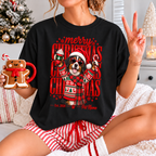 Bernese Mountain Dog Christmas Shirt – Merry Christmas Bernese Mountain Dog Lover Holiday Graphic Tee