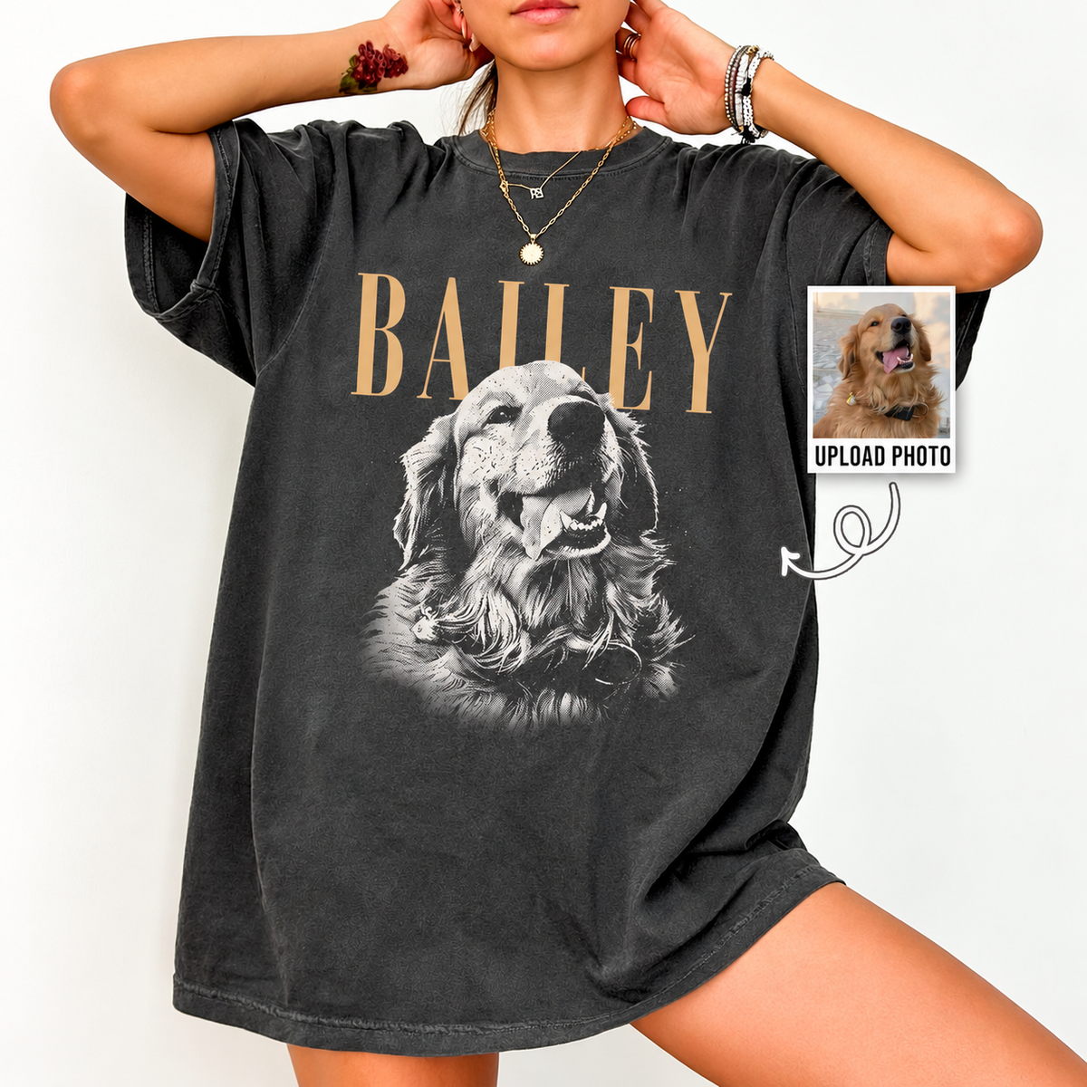 Custom Pet Photo And Name