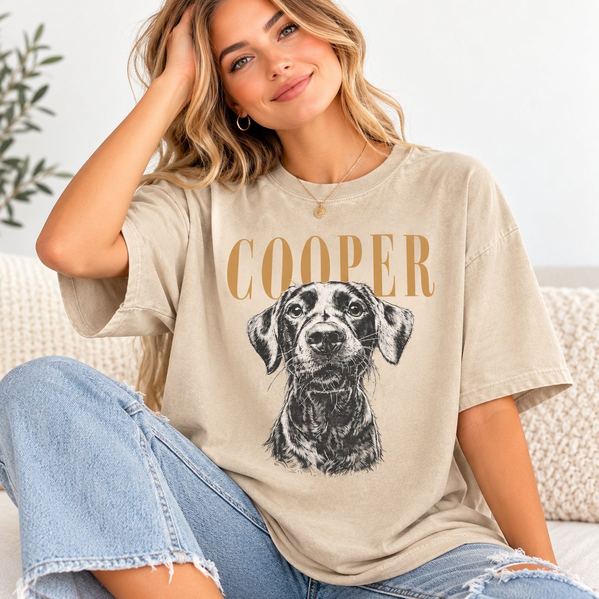 Custom Pet Photo And Name