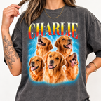 Comfort Colors® Custom Cat Shirt, Custom Dog Bootleg Shirt