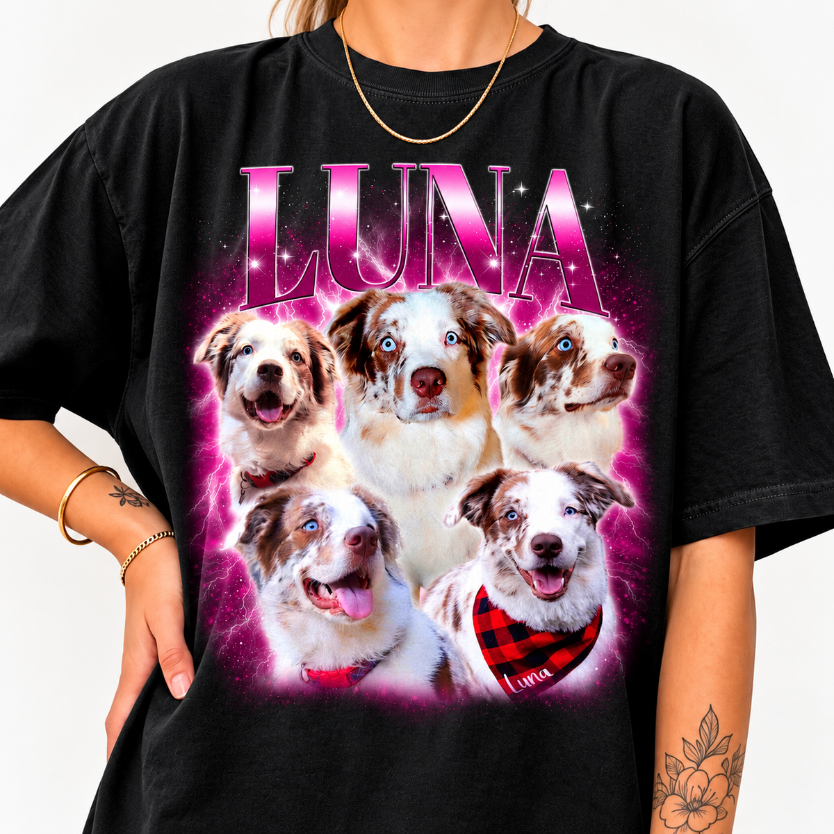 Comfort Colors® Custom Cat Shirt, Custom Dog Bootleg Shirt