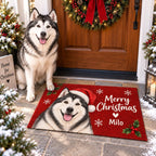 Personalized Christmas Dog Doormat