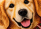 Personalized 3D Pearl Art DIY Kit – Custom Pet Christmas