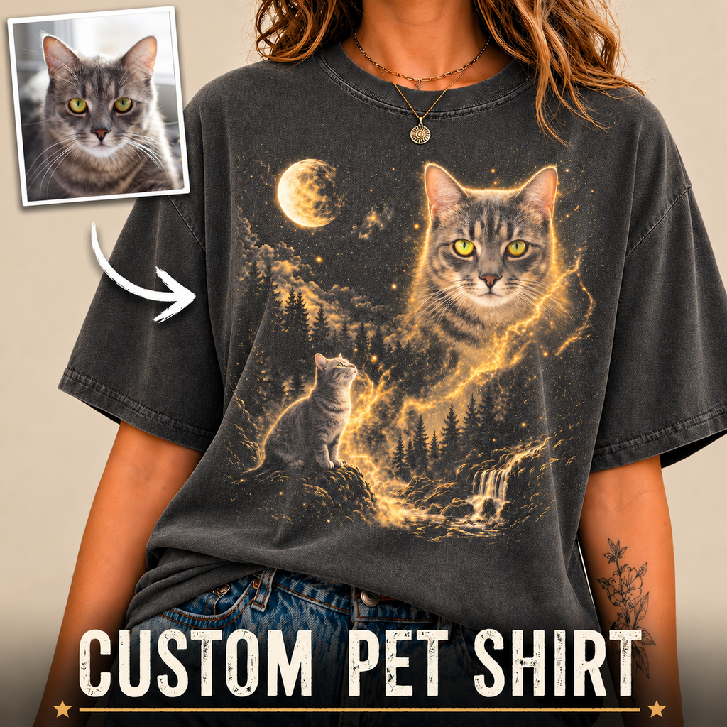 Comfort Colors® Custom Pet Photo Shirt